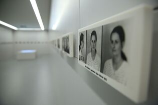 Prolograum in der Ausstellung Inhaftiert in Hohenschönhausen